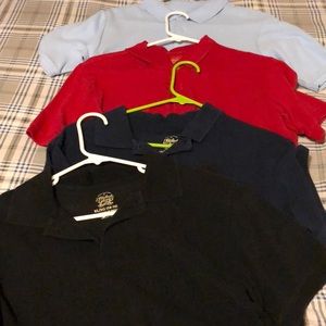 4 Boys school shirts